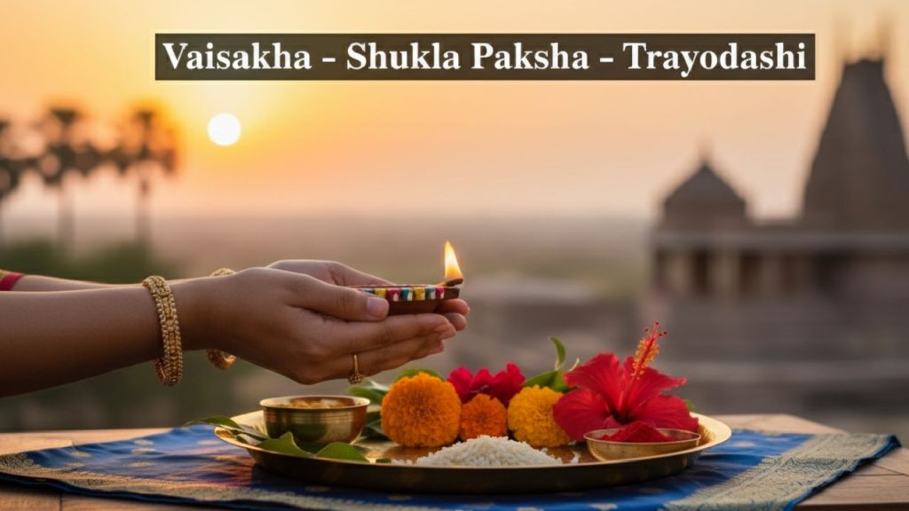Vaisakha - Shukla Paksha - Trayodashi