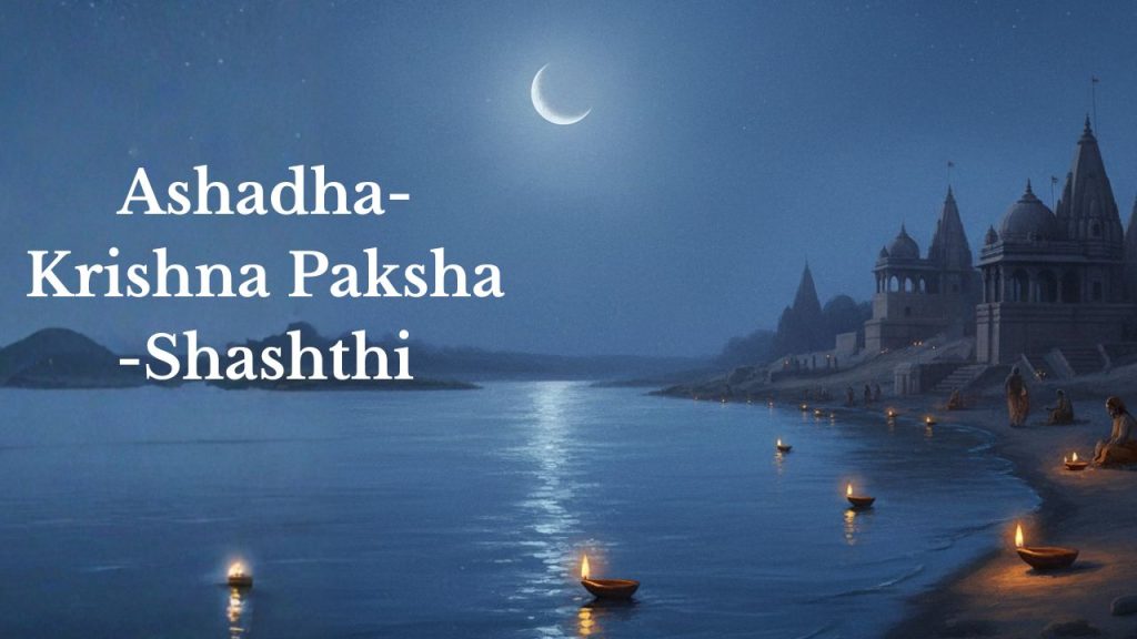 Ashadha – Krishna Paksha – Shashthi
