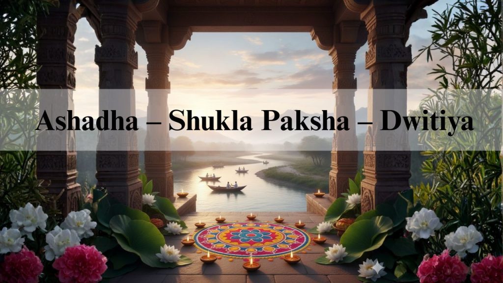 Ashadha – Shukla Paksha – Dwitiya