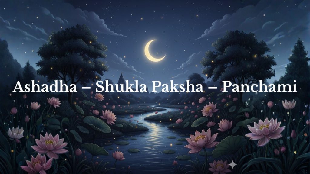 Ashadha – Shukla Paksha – Panchami