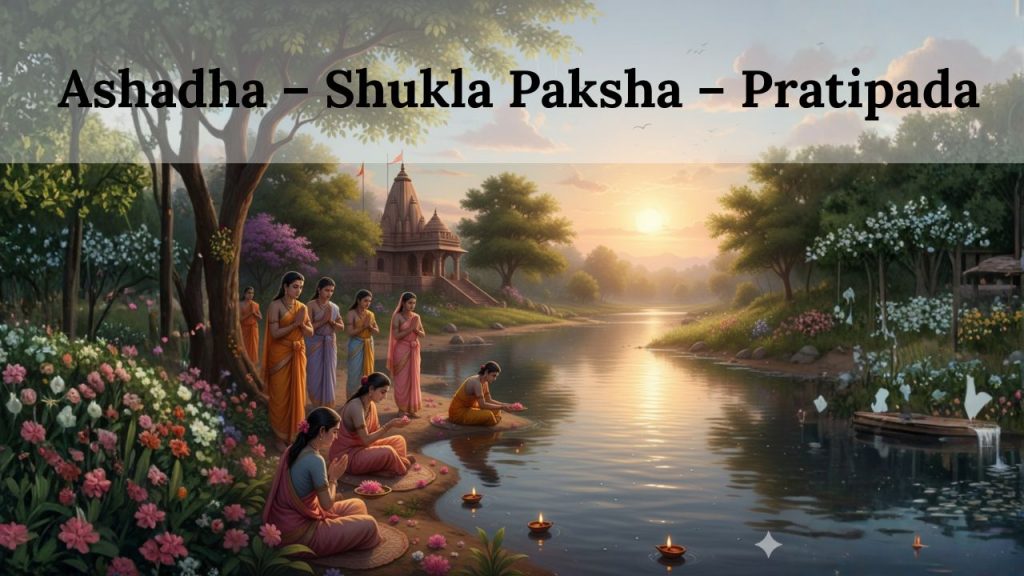 Ashadha – Shukla Paksha – Pratipada
