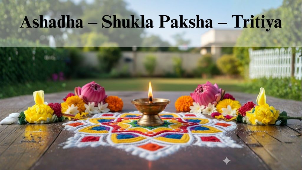 Ashadha – Shukla Paksha – Tritiya