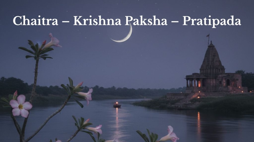 Chaitra – Krishna Paksha – Pratipada