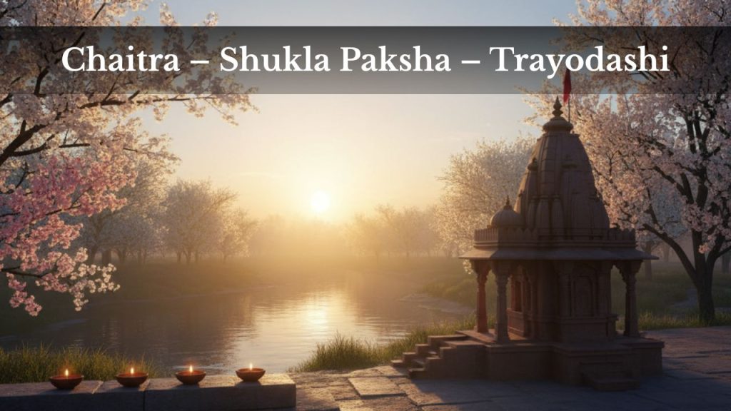 Chaitra – Shukla Paksha – Trayodashi