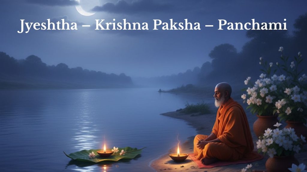 Jyeshtha – Krishna Paksha – Panchami