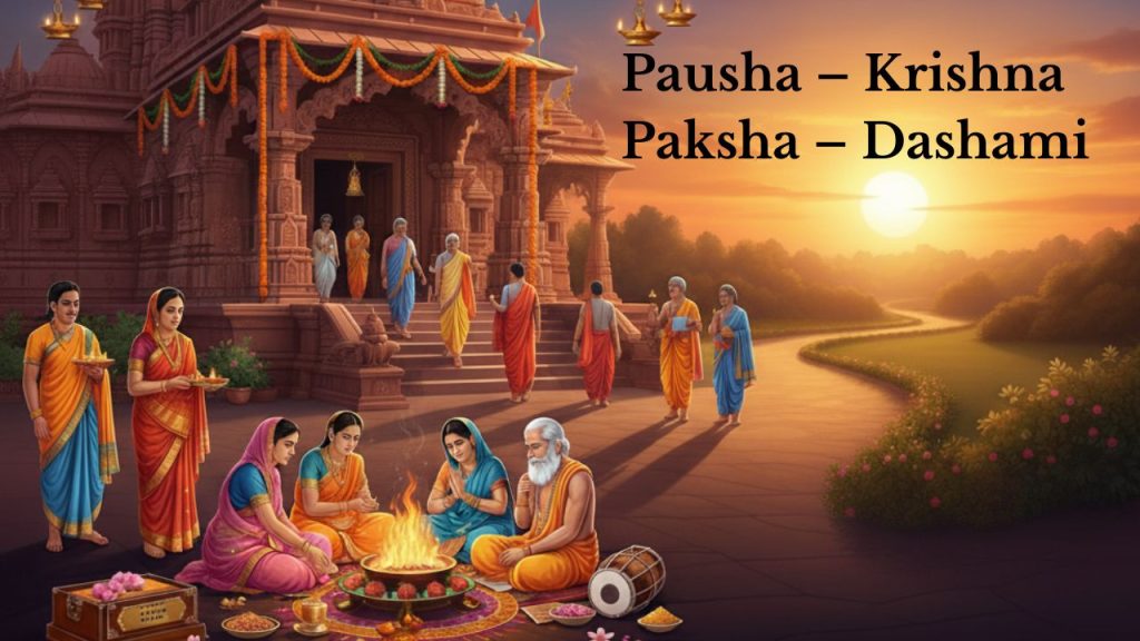 Pausha – Krishna Paksha – Dashami