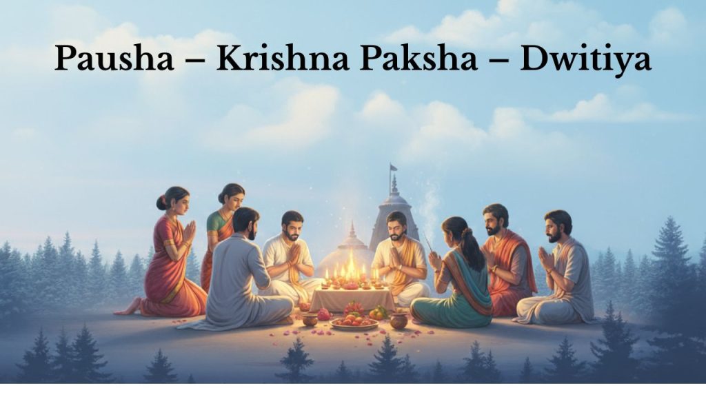 Pausha – Krishna Paksha – Dwitiya