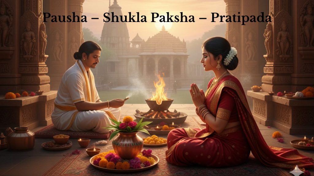 Pausha – Shukla Paksha – Pratipada