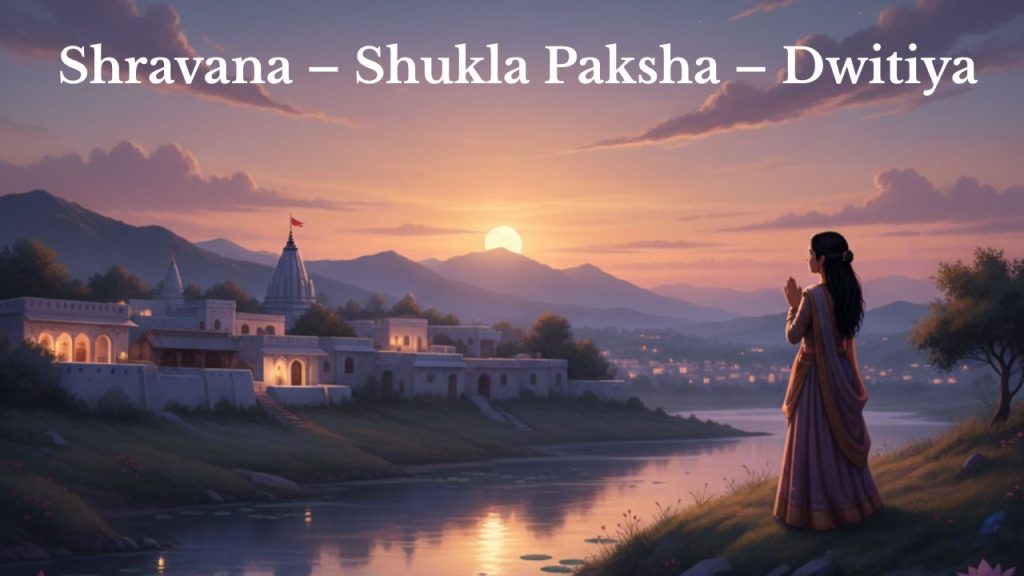 Shravana – Shukla Paksha – Dwitiya