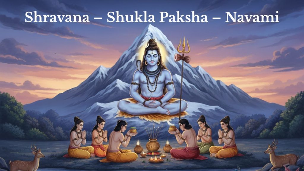 Shravana – Shukla Paksha – Navami
