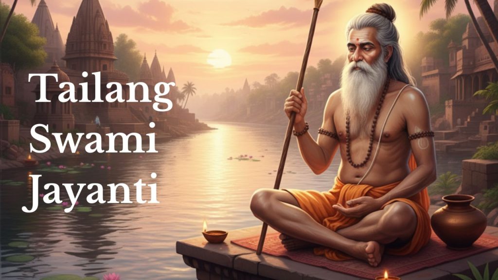 Tailang Swami Jayanti