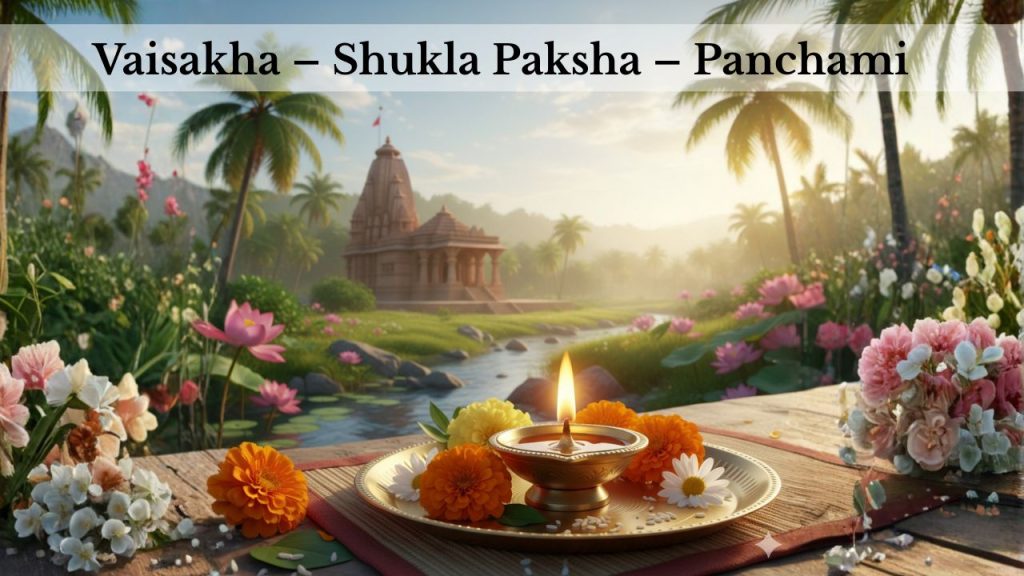 Vaisakha – Shukla Paksha – Panchami