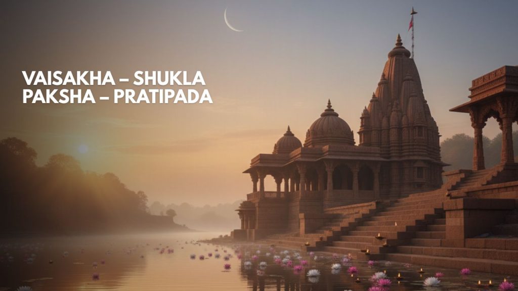 Vaisakha – Shukla Paksha – Pratipada